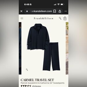 Frank & Eileen Black Travel Set - Carmel Travel Set